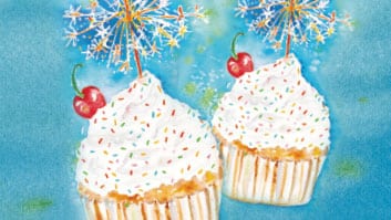 Second Birthday Cupcakes