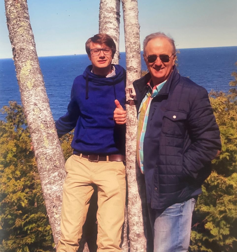 John Costin and his donor 2026